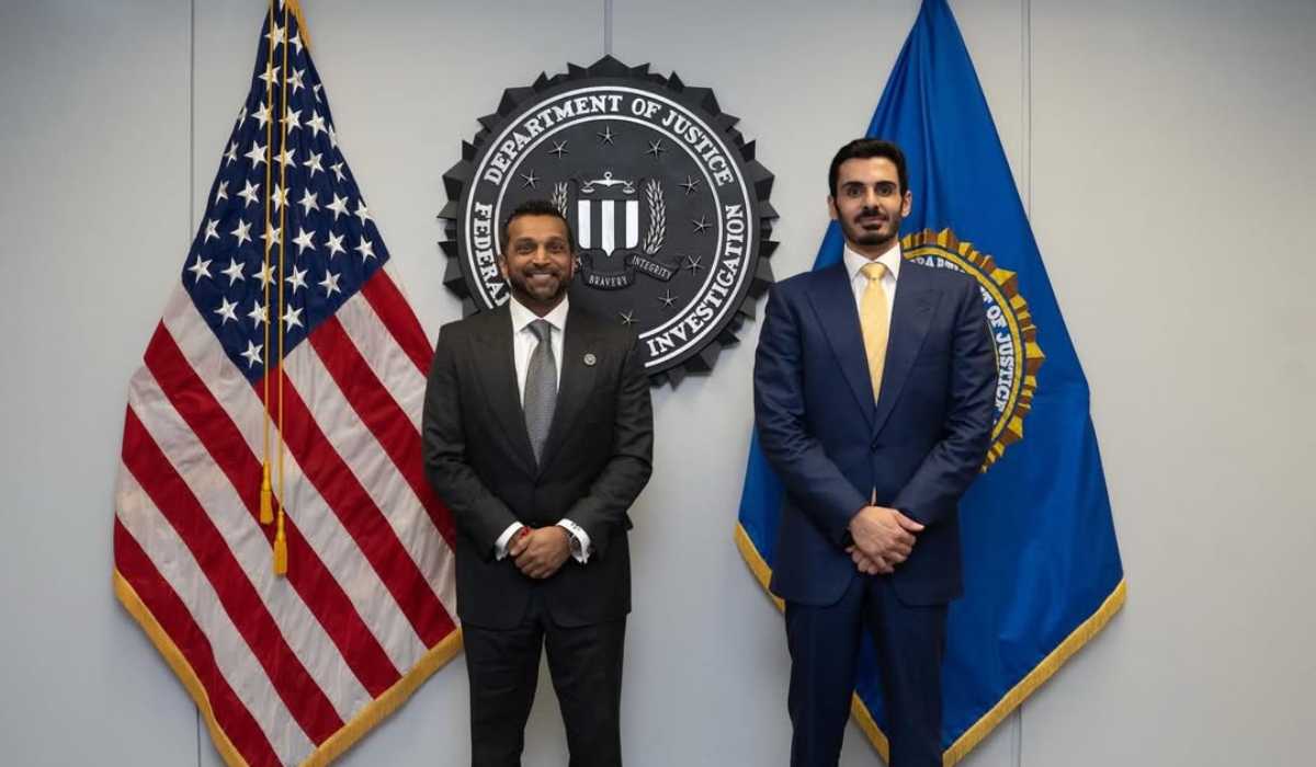 Minister of Interior Meets FBI Director